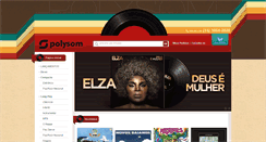 Desktop Screenshot of lojapolysom.com.br